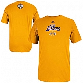 Los Angeles Lakers 2014 Noches Enebea WEM T-Shirt - Gold,baseball caps,new era cap wholesale,wholesale hats